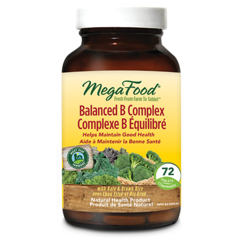 MegaFood 全食物提取維生素B複合物 72片