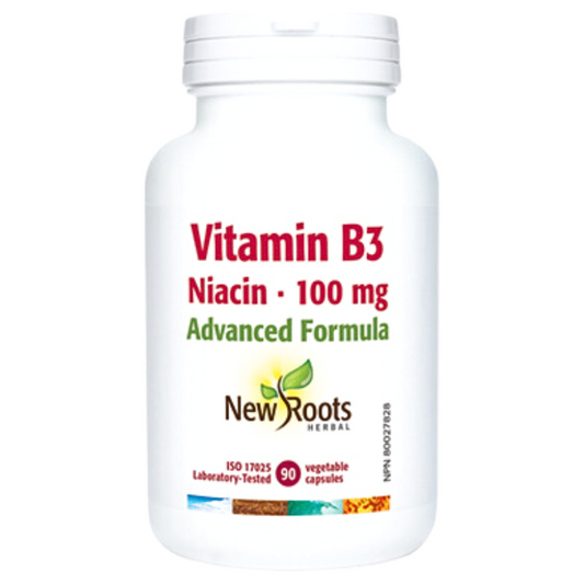 New Roots Niacin 100mg 90 Capsules