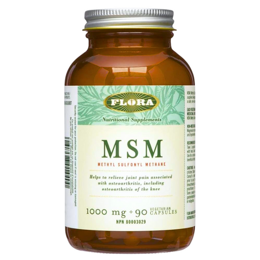 Flora MSM 1000 mg 90 Capsules